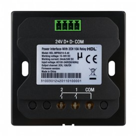 HDL Power Interf. EUWith 2CH 10A Relay