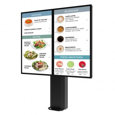 PEERLESS 55" Portrait Board Kiosk