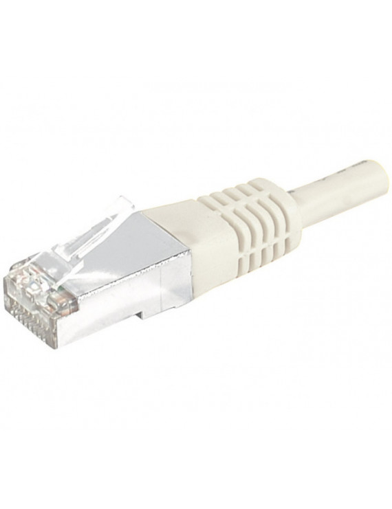 EXC CAT6 RJ45 Patchcable S/FTP grey 1m