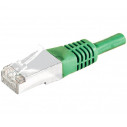 EXC CAT6 RJ45 Patchcable S/FTP green 1m