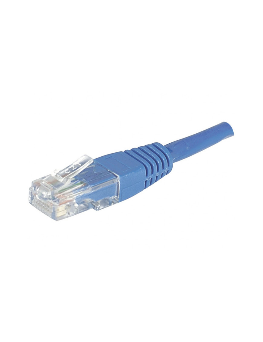 EXC CAT6 Patchcable U/UTP blue 10m