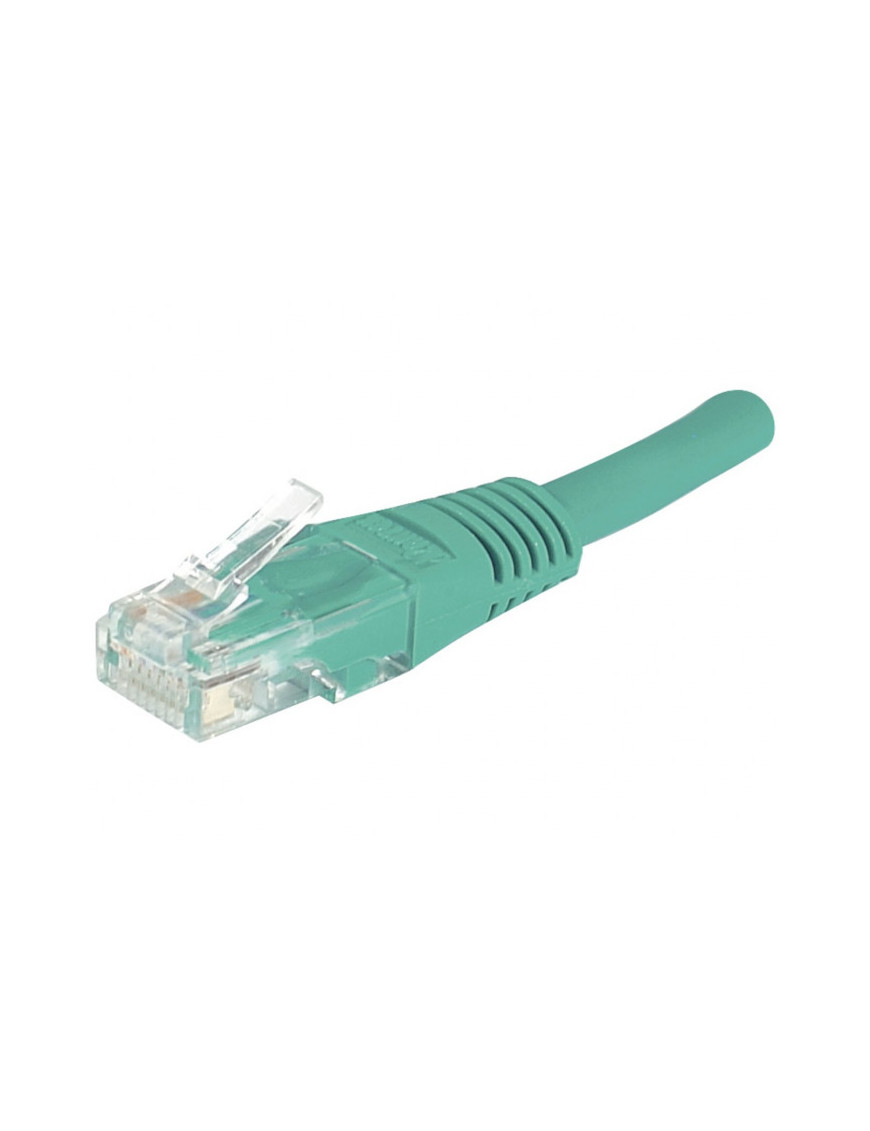 EXC CAT6 Patchcable U/UTP green 1m