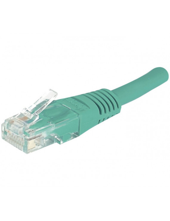 EXC CAT6 Patchcable U/UTP green 1m