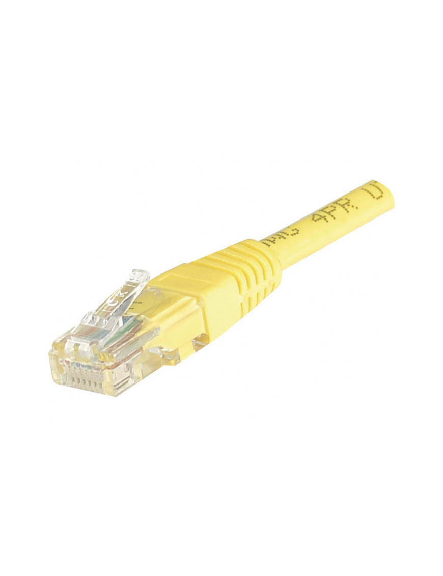 EXC CAT6 Patchcable U/UTP yellow 2m