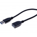 EXC USB 3.0 A male / A female black 3m