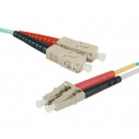 EXC Fiber SCLC duplex mm OM3 blue 3m