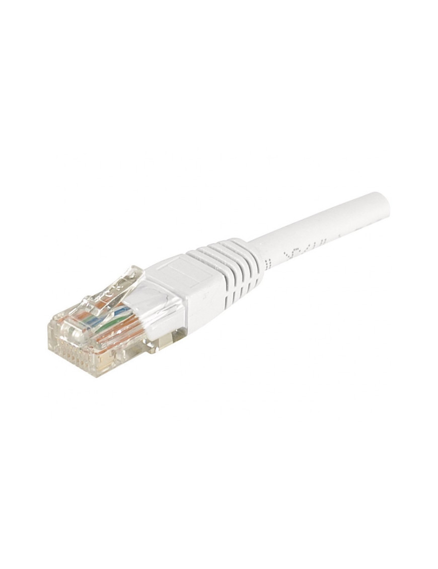 EXC CAT6 Patchcable U/UTP white 10m