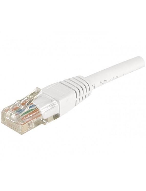 EXC CAT6 Patchcable U/UTP white 10m