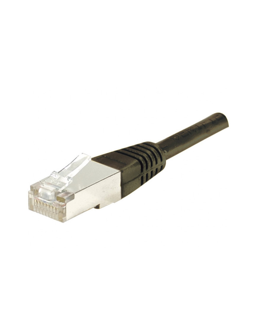 EXC CAT6 Patchcable F/UTP black 2m