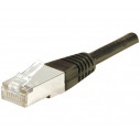 EXC CAT6 Patchcable F/UTP black 2m