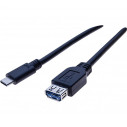 EXC USB 3.0 TypeC/TypeA(m) black 0.5m