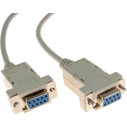 EXC cavo DB9 f/f null modem 1m