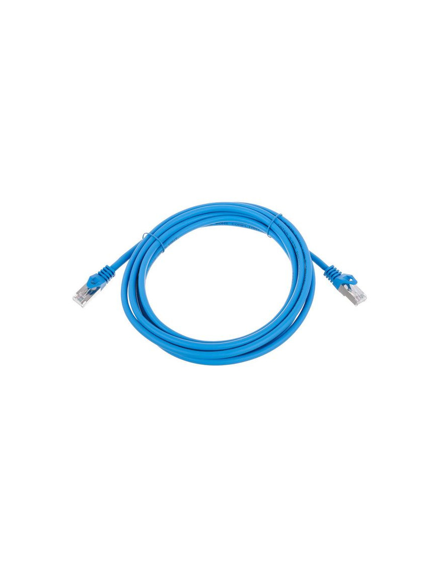 CAT 6A Patch Cable. S/FTP  blue  3.00m