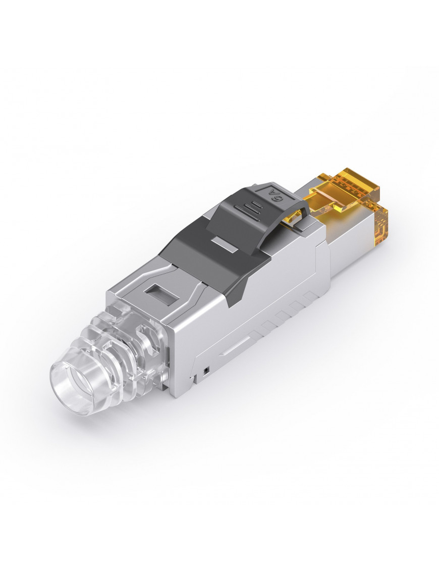 PureLink CAT6A RJ45 Plug Shield notool