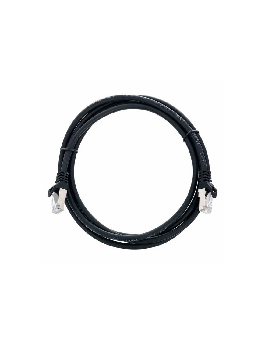 PureLink Patchcable CAT6A S/FTP black 2m