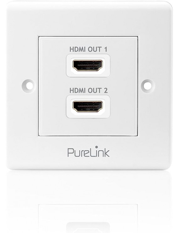 PureLink HDMI Wallplate 2Port (F/F)