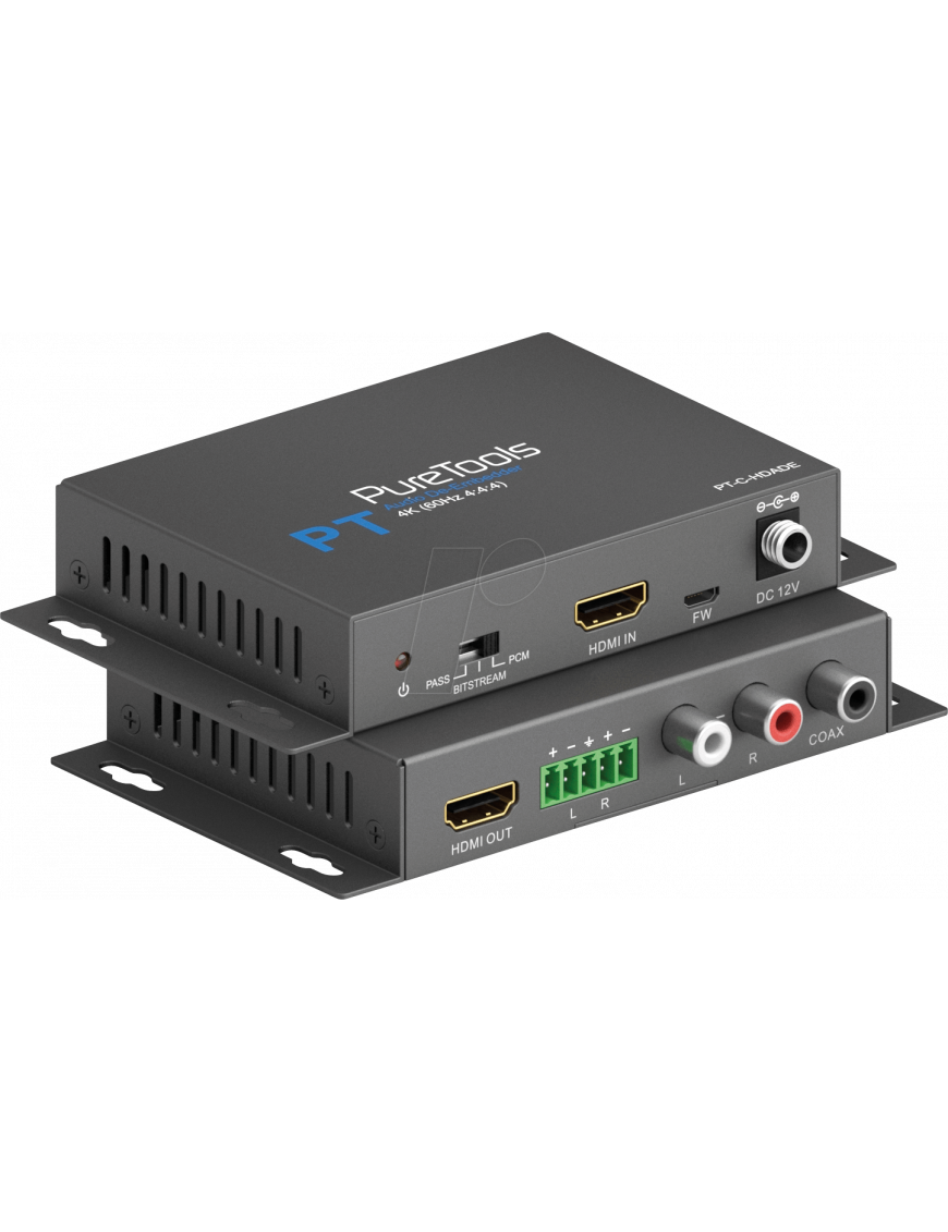 PureTools  HDMI Audio DeEmbedder 4K