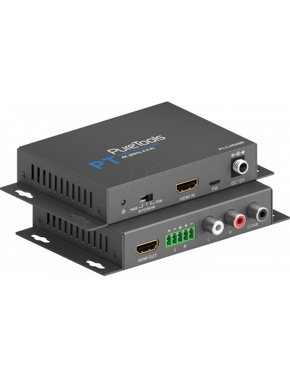 PureTools  HDMI Audio DeEmbedder 4K