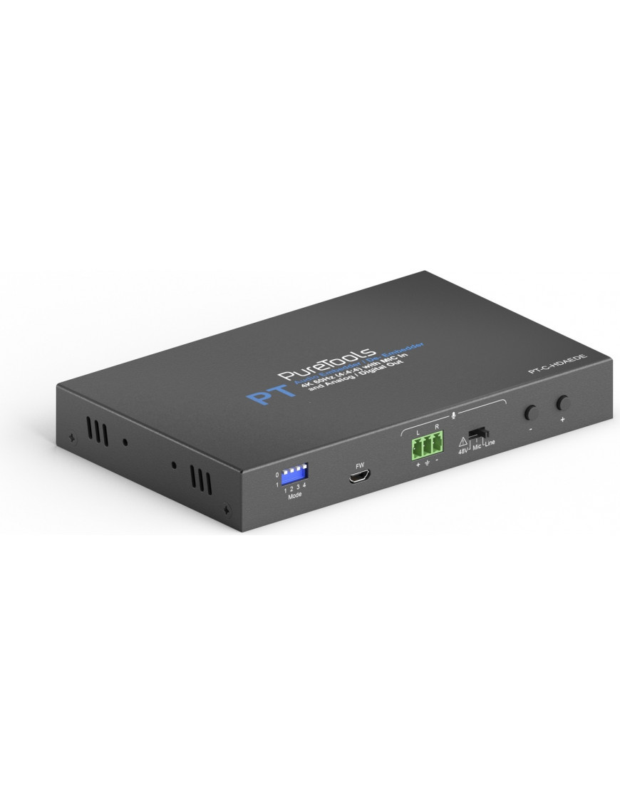 PureTools HDMI Audio De/Embedder 4K