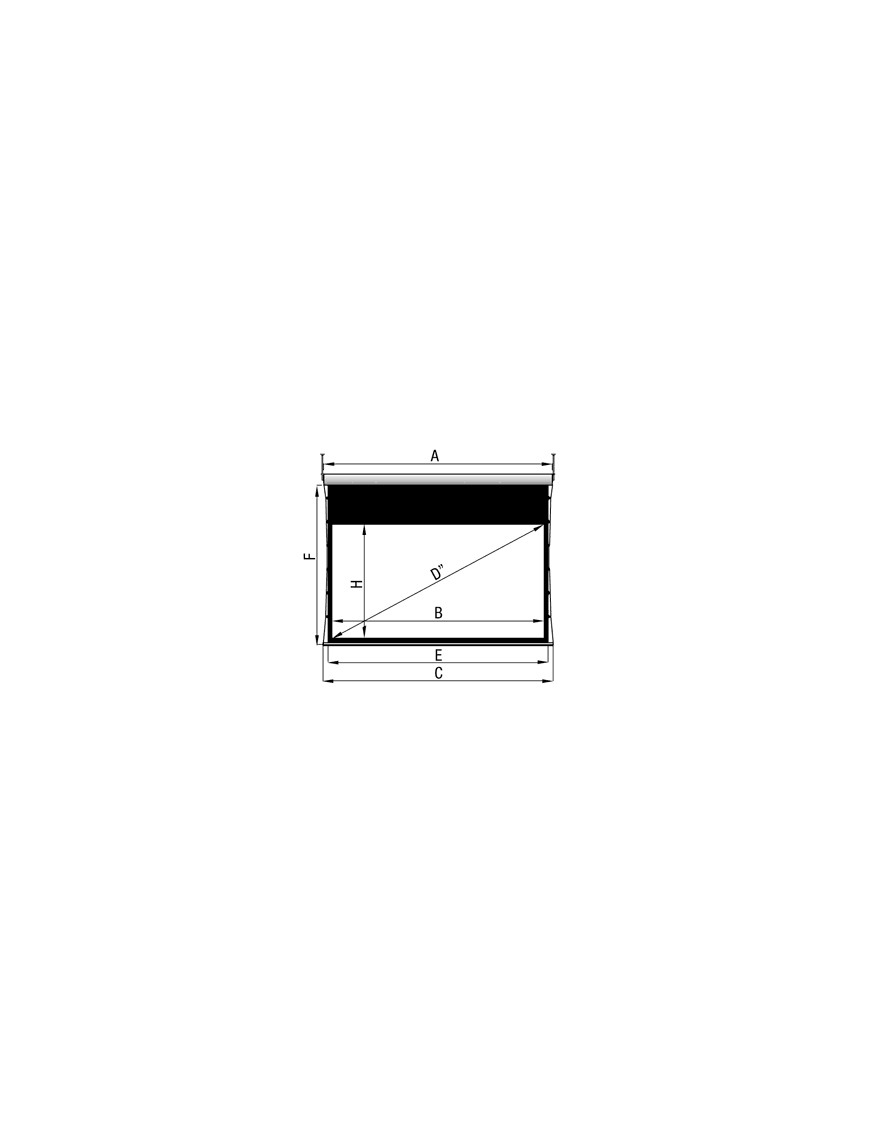 SEPI MOTCEILING TENSIO 244x137cm.