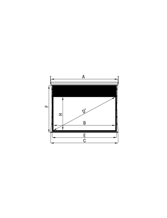 SEPI MOTCEILING TENSIO 244x137cm.