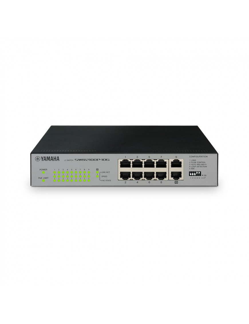 YAMAHA L2 Network switch 10 porte POE
