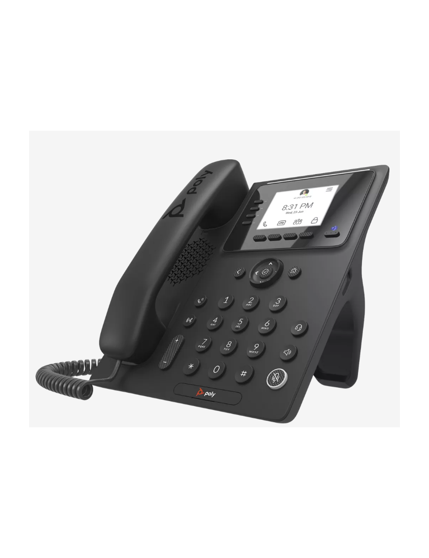 POLY CCX 350 MEDIA PHONE,TEAMS,POE