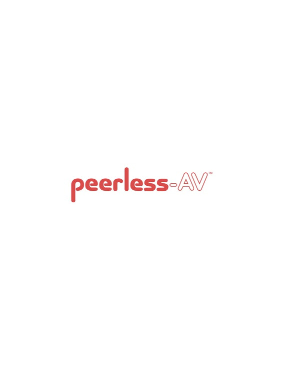 PEERLESS Av Wall Shelf, Dual W