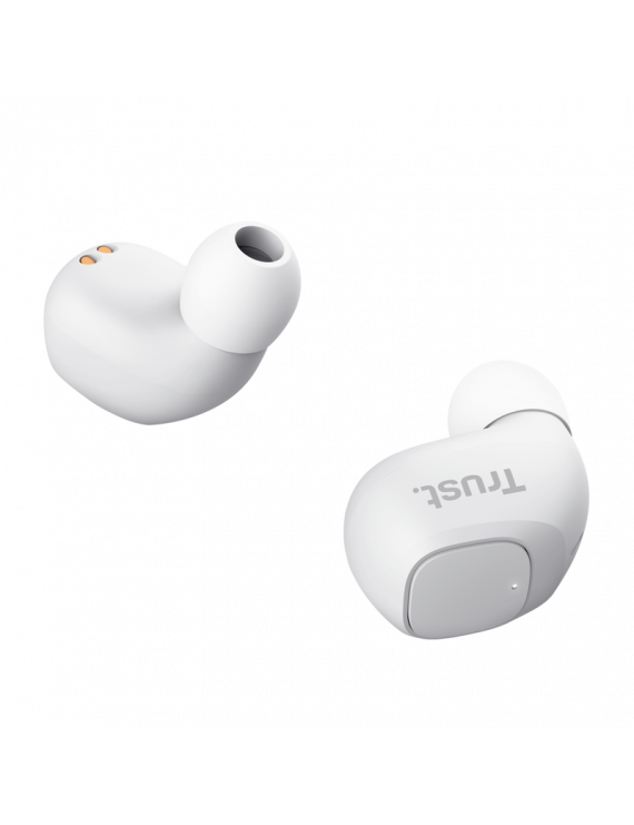 TRUST NIKA COMPACT BT EARPHONES WHT