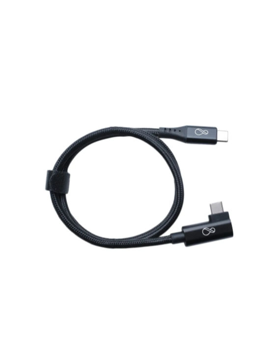 BACHMANN Ochno USBC Cable angled0,7m bl