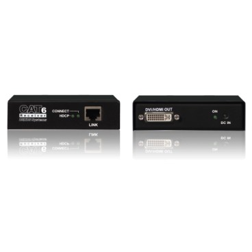 DEXON Cat6 receiver HDbaseT to DVI/HDMI