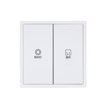 HDL KNX 2 Button Smart Panel EU TILE