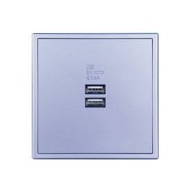 HDL KNX Tile Dual USB Charger WallOutlet