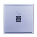 HDL KNX Tile Dual USB Charger WallOutlet