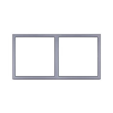 Tile series 2gang Panel Metal Frame