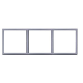 Tile series 3gang Panel Metal Frame