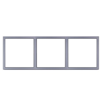 Tile series 3gang Panel Metal Frame