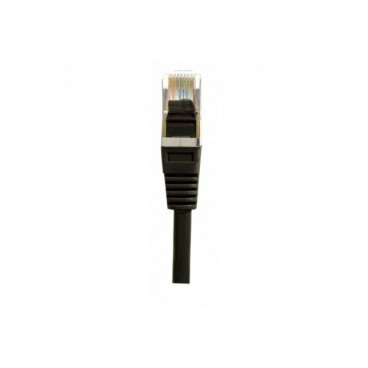 EXC CAT6 PatchCable S/FTP black 10m