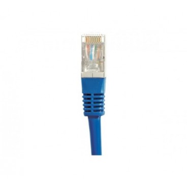 EXC CAT6 Patchcable S/FTP blue 0,15