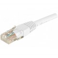 EXC CAT6 Patchcable U/UTP white 0,5