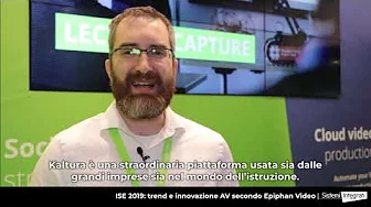 ISE 2019: intervista a George Herbert , Customer Support, Epiphan Video