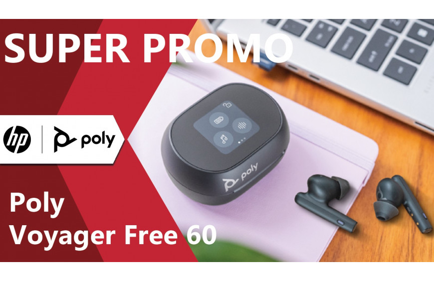 PROMO HP Poly Voyager Free 60